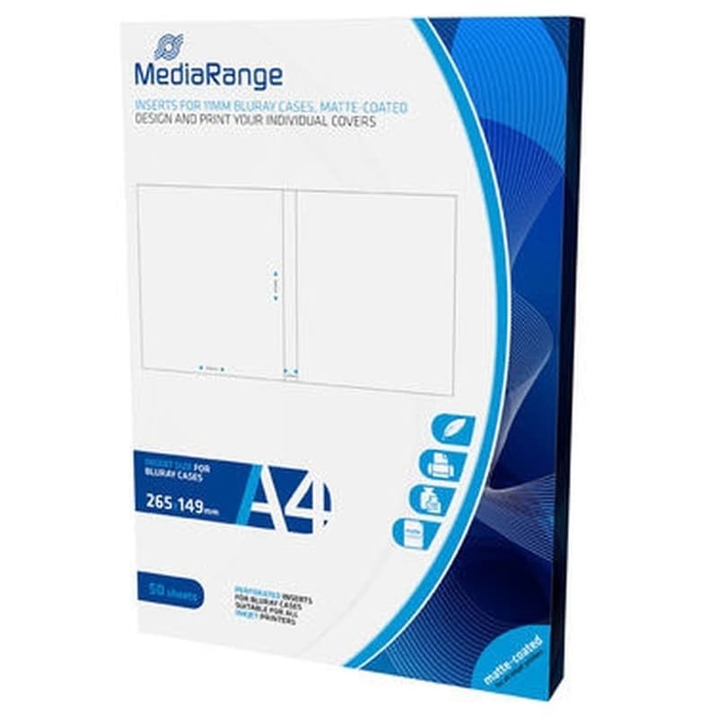 Φύλλα για θήκες CD MediaRange MRINK123
