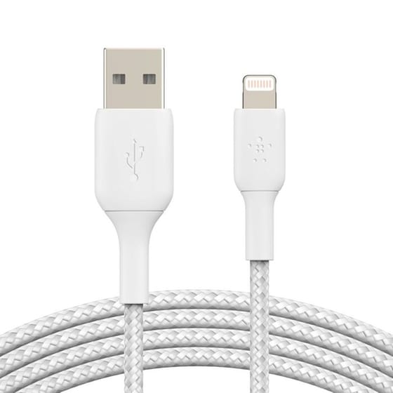 Καλώδιο Belkin CAA002 Lightning σε USB-A 1M - Λευκό image 0