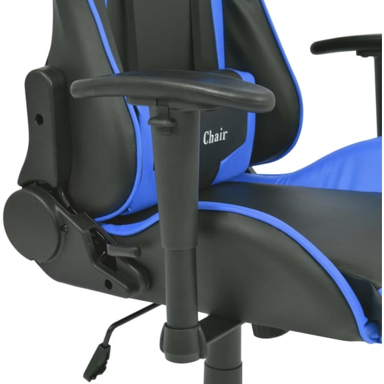 Gaming Καρέκλα VidaXL Racing από Τεχνητό Δέρμα - Μαύρη/Μπλε image 3