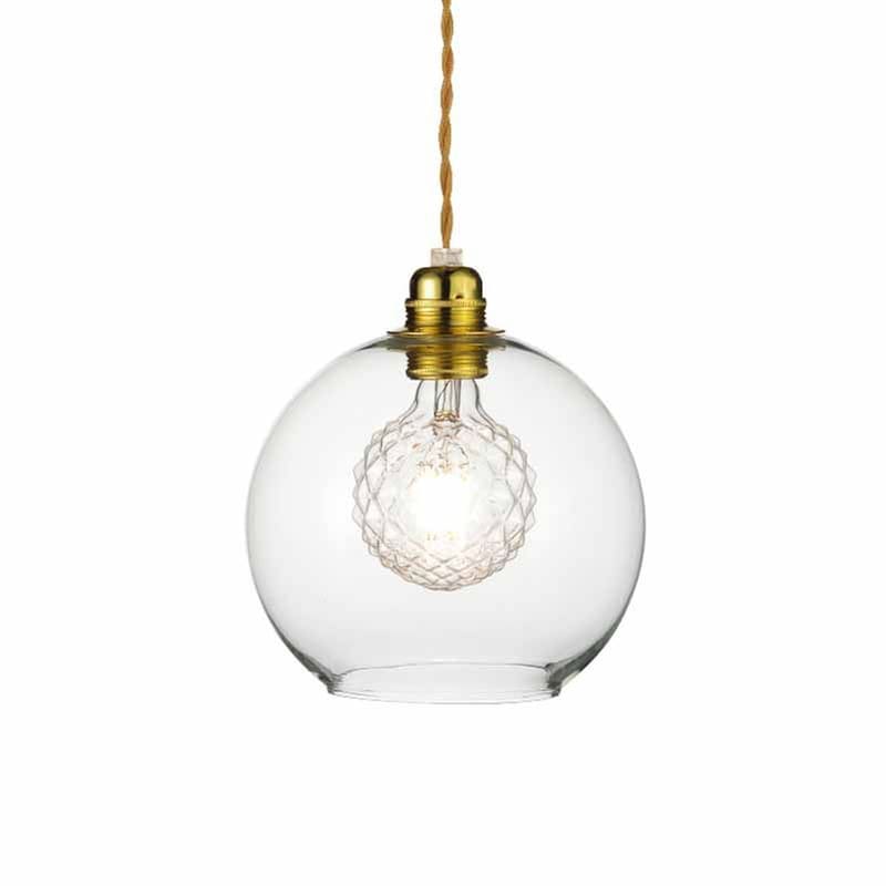 Φωτιστικό Οροφής Μονόφωτο Aca Decor Pythia Pythia V3643320cl Γυάλινο - Διάφανο