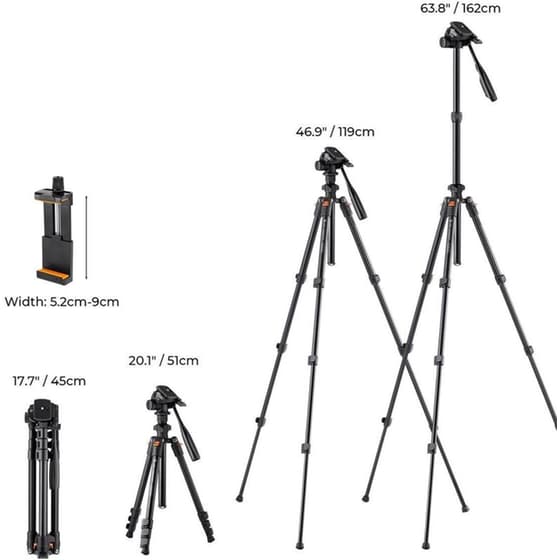 K&F Concept K234A0 Τρίποδο για Βίντεο image 4