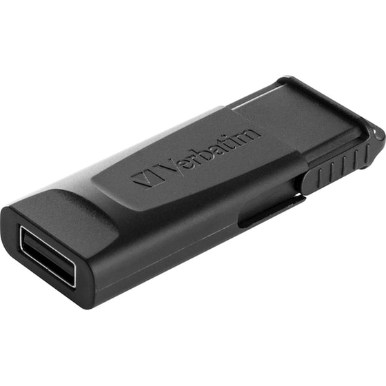 Verbatim Slider 128GB USB 2.0 Stick Μαύρο image 1