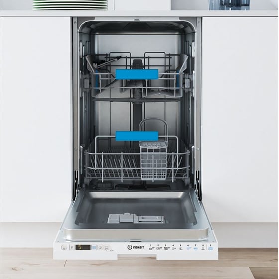 INDESIT IN2IC10BS7A0 για 10 Σερβίτσια Πλήρως Εντοιχιζόμενο Πλυντήριο Πιάτων image 1