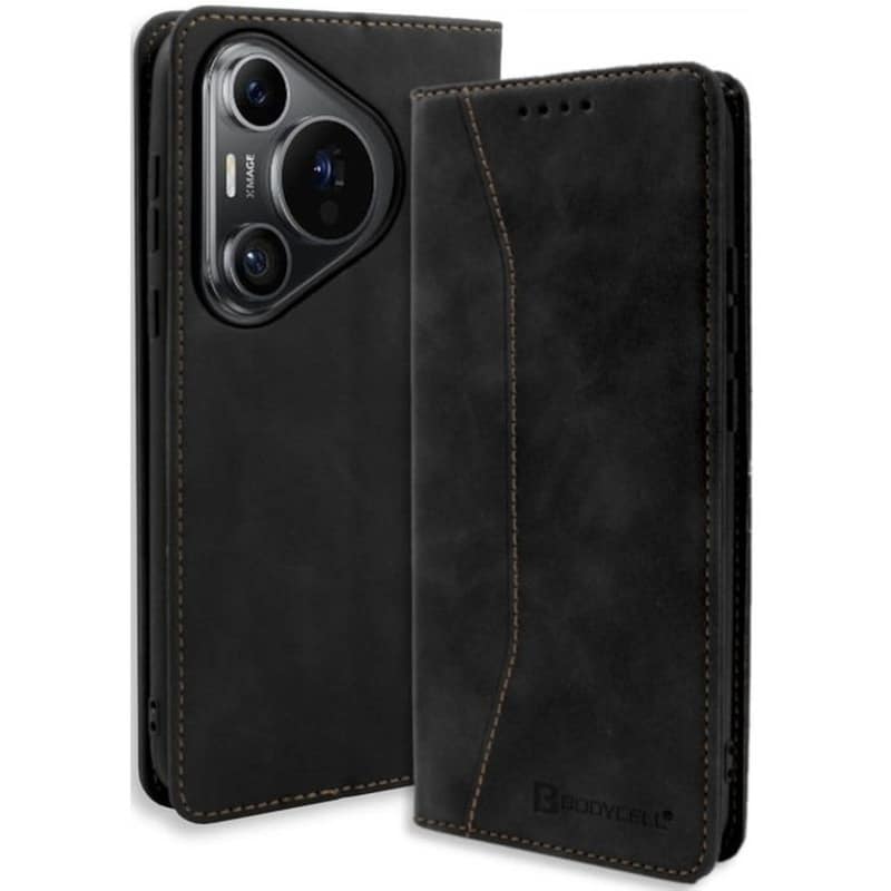 BODYCELL Θήκη Πορτοφόλι - Huawei Pura 70 - Bodycell Book Case - Black (5206015072062)