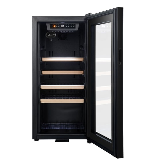LA SOMMELIERE LS38BLACK για 38 Μπουκάλια Μαύρο Συντηρητής Κρασιών image 4