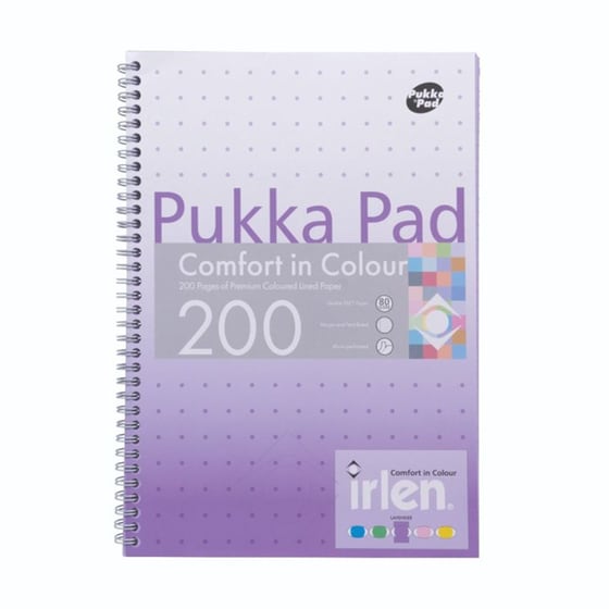 Τετράδιο Σπιράλ PUKKA A4 Μωβ image 0