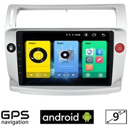 OEM Ηχοσύστημα Αυτοκινήτου Citroen C4 (2004-2010) Οθόνη αφής 9" 16GB+2GB Μαύρο
