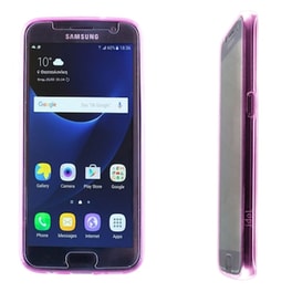 Θήκη Samsung Galaxy S7 - Idol 1991 Ultra Thin TPU - Διάφανο Ροζ