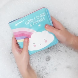 Βιβλίο Μπάνιου Μαλακό Α Little Lovely Company Btbbcl09 Cloud And Friends - 12x3x12 cm
