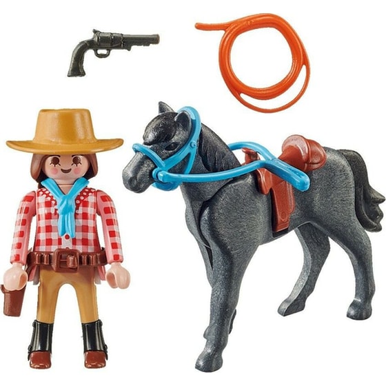 PLAYMOBIL® Special Plus Αναβάτρια της Άγριας Δύσης (70602) image 3