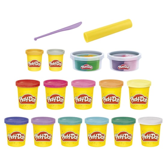 HASBRO Πλαστελίνες Play-Doh Magical Sparkle Pack - (F3612) image 1