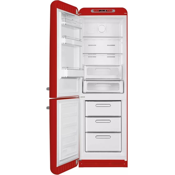 SMEG FAB32LRD6 332 Lt Total No Frost Κόκκινο Ψυγειοκαταψύκτης image 2