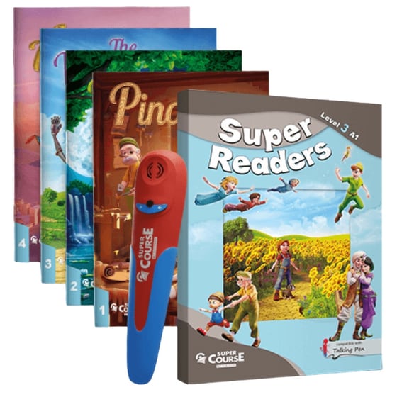 Super Readers Level 3 Senior A - Πακετο 4 Readers image 0