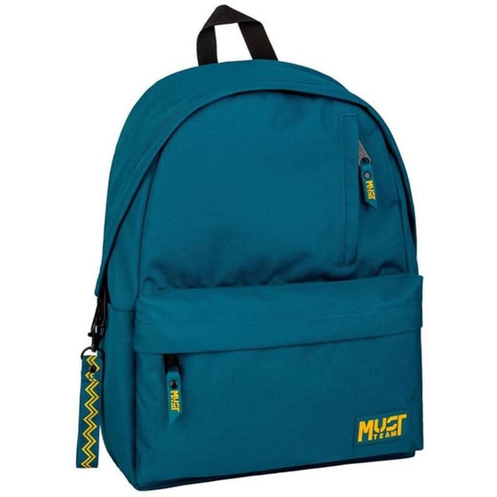 Τσάντα Πλάτης Must Team Monochrome Classic Σκούρο Πετρόλ με Κίτρινο image 0