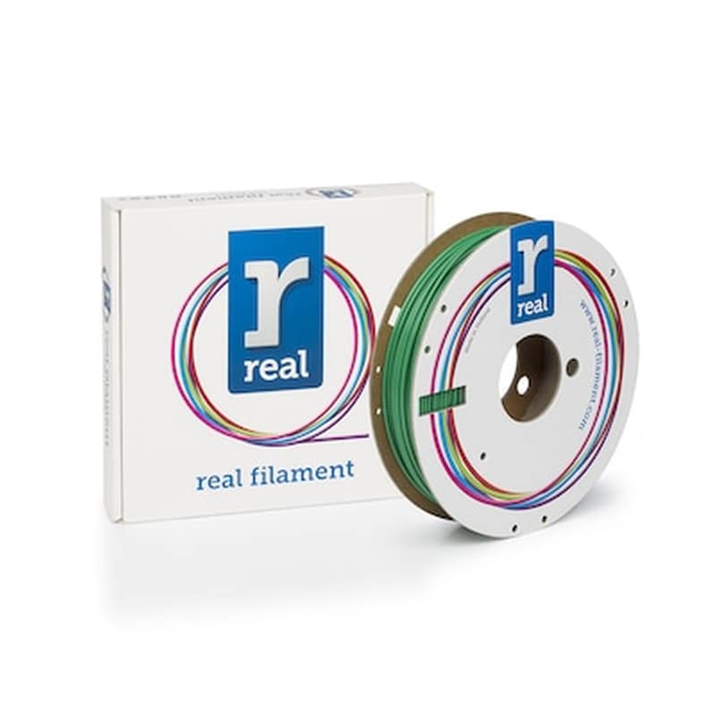 REAL FILAMENTS Real Pla 3d Printer Filament - Green - Spool Of 0.5kg – 2.85mm (refplagreen500mm3)