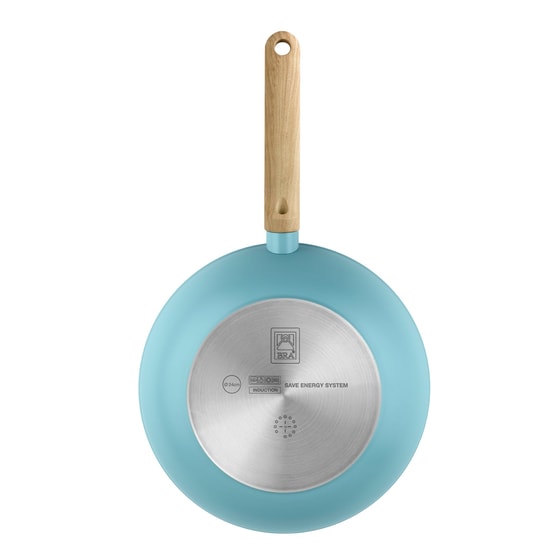 BRA A122231 NORDIC WOK 28 cm Αντικολλητικό Τηγάνι Wok από Αλουμίνιο image 1