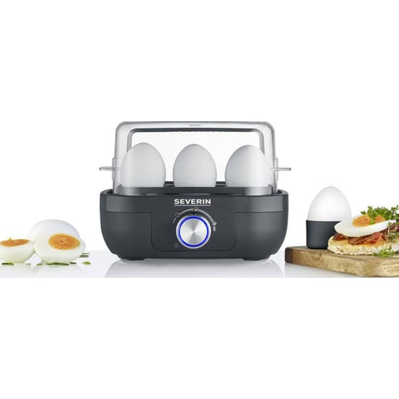 Βραστήρας Αυγών SEVERIN EK 3166 420 W 6 Θέσεων Μαύρο image 3