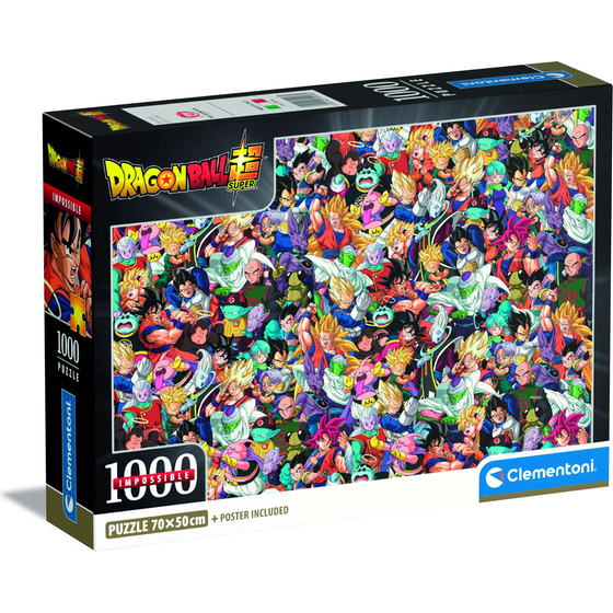 Παζλ Clementoni Impossible Dragon Ball (1000 Κομμάτια) image 0