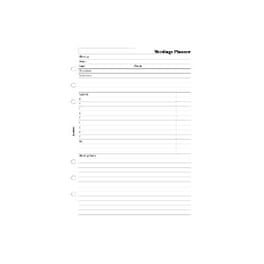 Ανταλλακτικά Φύλλα A5 Filofax Ραντεβού