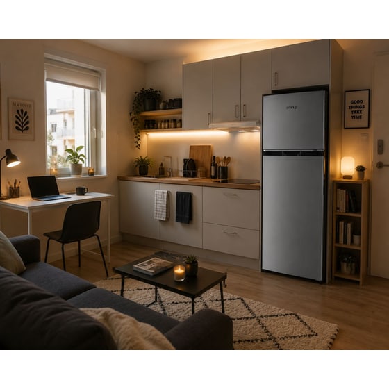 OMNYS FTS-E5143S Στατικό 206 Lt Inox Δίπορτο Ψυγείο image 5