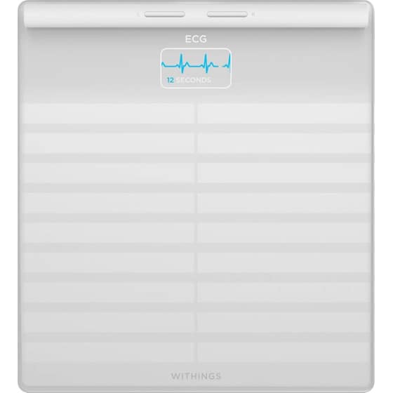 Withings Body Scan Wifi Ζυγαριά Με Ηκγ, Λιπομετρητή Και Ανίχνευση Περιφερικής Νευροπάθειας White image 0