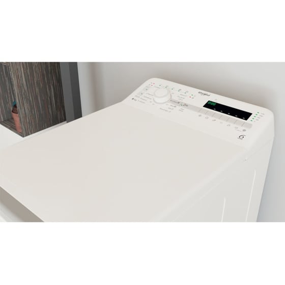 WHIRLPOOL TDLR 6240SS EU/N 6 kg 1.200 Στροφές Λευκό Πλυντήριο Ρούχων image 5