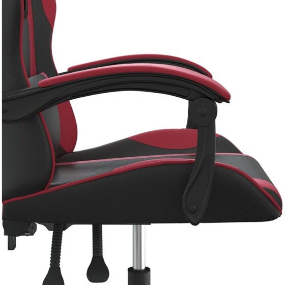 Καρέκλα Gaming VIDAXL 349574 από Τεχνητό Δέρμα - Μαύρη image 5