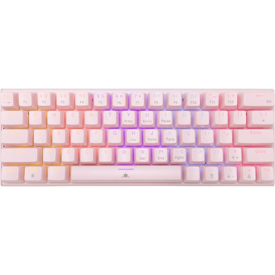White Shark Wakizashi -2 Ενσύρματο Gaming Πληκτρολόγιο με Blue διακόπτες - Ροζ (US) image 0