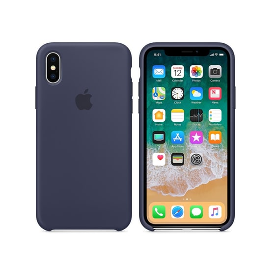 Θήκη iPhone X - Apple Silicone Case - Midnight Blue image 0