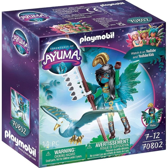 PLAYMOBIL® Adventures of Ayuma - Knight Fairy με Μαγικό Ζωάκι (70802) image 0