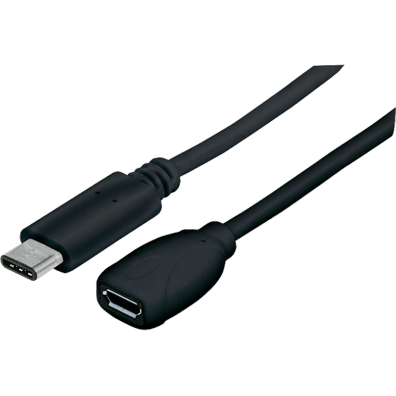 Καλώδιο Manhattan USB-C Male σε micro USB-B Female – 0.15m