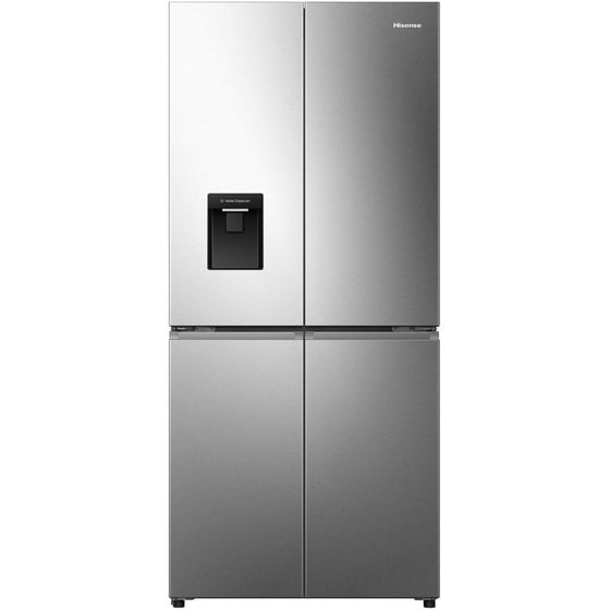 HISENSE RQ5P470SMIE Total No Frost 460 Lt Ασημί Ψυγείο Ντουλάπα image 0