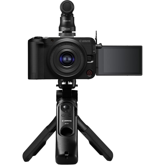 Φωτογραφική Μηχανή Mirrorless Canon EOS R50 V + Φακός Canon RF-S 14-30mm f/4-6.3 IS STM PZ Content Creator Kit - Black image 0