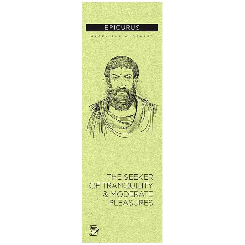 Σελιδοδείκτης Πεδίο Classic Philosophers Epicurus - Σετ (12 Τεμάχια)
