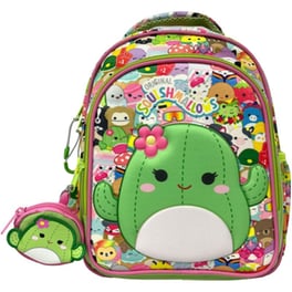 Τσάντα Πλάτης Gim Squishmallows Cactus