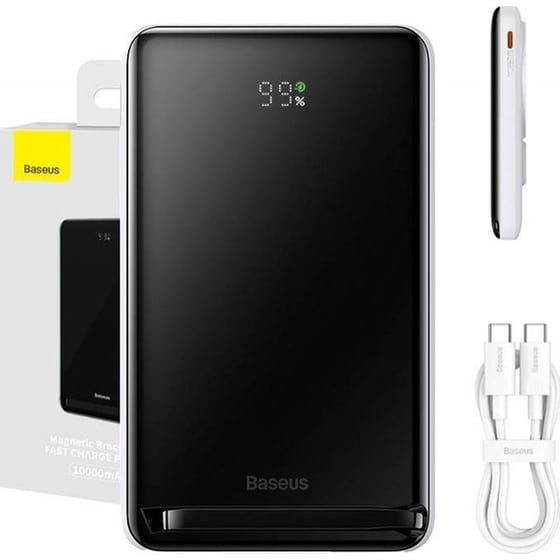 Powerbank Baseus Magnetic Bracket με Magsafe 10000mAh - Λευκό image 0