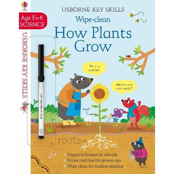 Wipe-Clean How Plants Grow 5-6 image 0