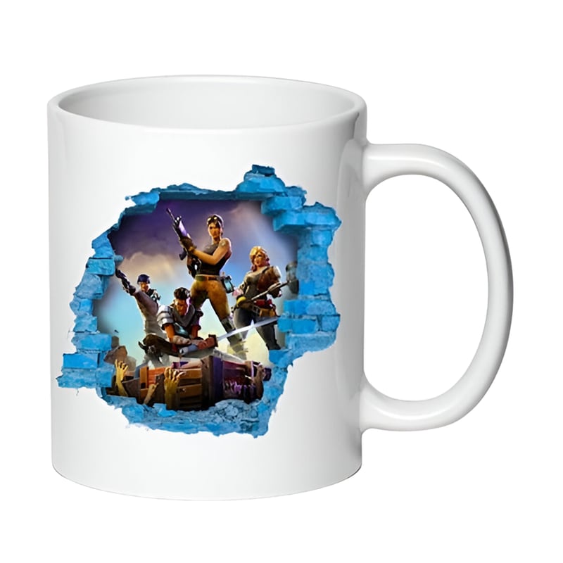 Κούπα Fortnite No4 Κεραμική 330 ml - Λευκό