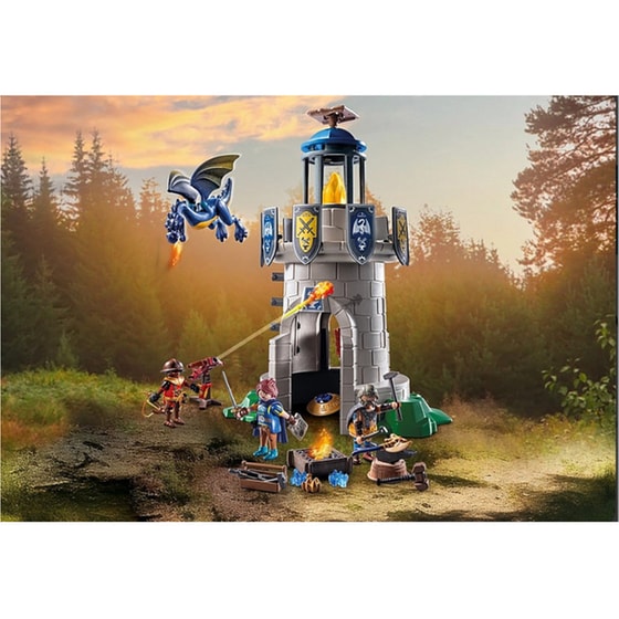 PLAYMOBIL® Novelmore Πύργος Ιπποτών με δράκο και σιδηρουργό (71483) image 3