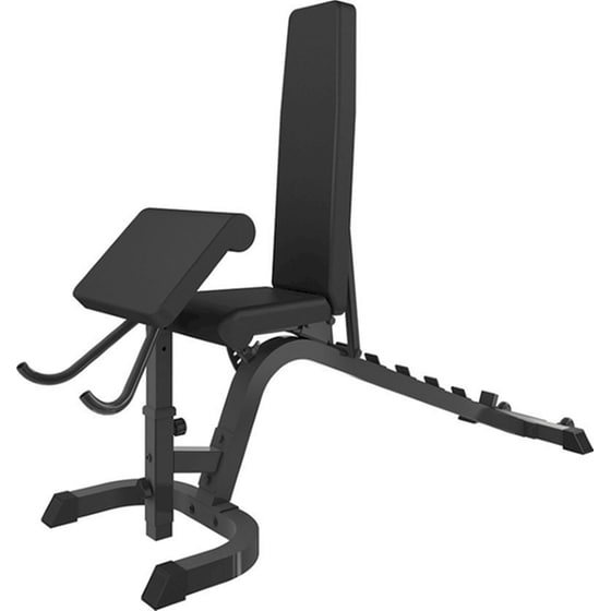 Επικλινής Πάγκος Γυμναστικής Toorx WBX-220 MULTIFIT 122x60x17 cm - Μαύρο image 8