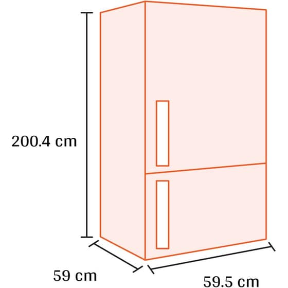 HISENSE RB440N4GBD Total No Frost 336 Lt Μαύρο Ψυγειοκαταψύκτης image 1