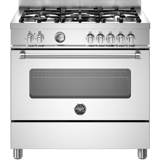 BERTAZZONI MAS95C1EXC 86 Lt Inox Μεικτή Κουζίνα Αερίου image 0