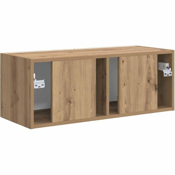 Έπιπλο Τηλεόρασης VidaXL Επιτοίχιο 78,5 x 31 x 29,5 cm - Γκρι image 6