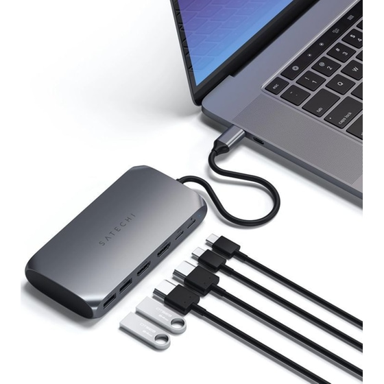 Hub USB-C Satechi Multimedia Adapter M1 image 4