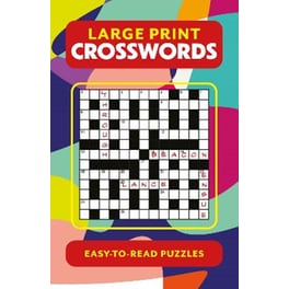 Large Print Crosswords