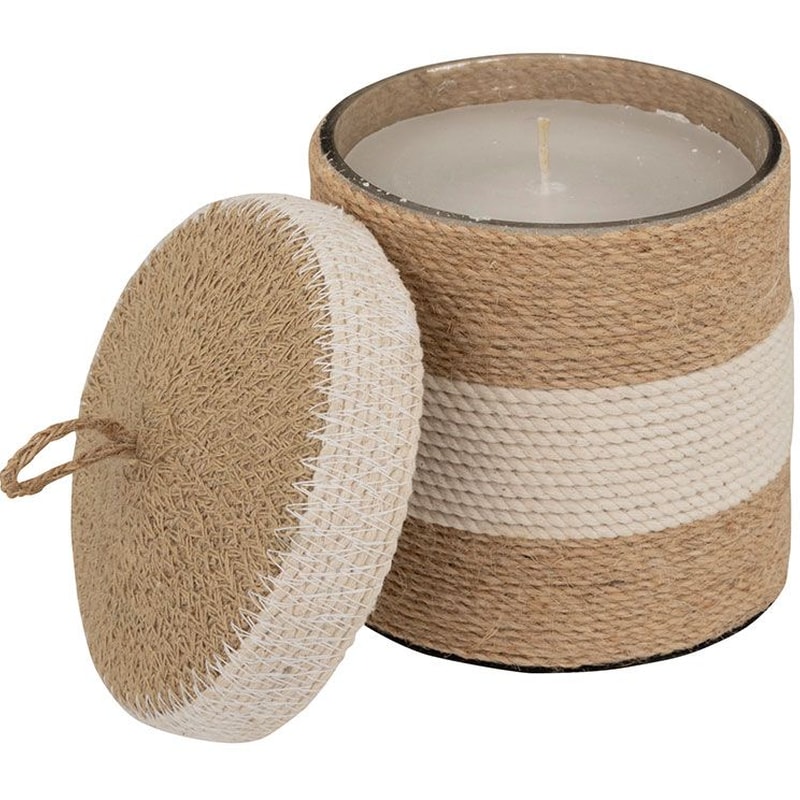 SPITISHOP Αρωματικό Κερί Spitishop A-s Rivi 192752 10x10.5cm - Βανίλια