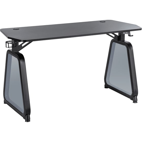 Γραφείο Gaming White Shark Medusa από Μοριοσανίδα 136x60x75 cm - Μαύρο image 2