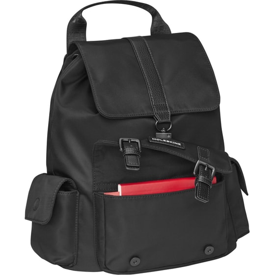 Τσάντα Laptop Moleskine πλάτης Small - Μαύρη image 6