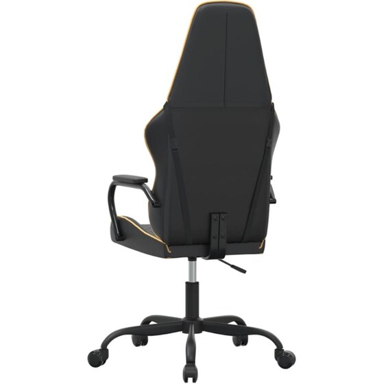 Καρέκλα Gaming VIDAXL 345559 από Τεχνητό Δέρμα - Μαύρο image 4