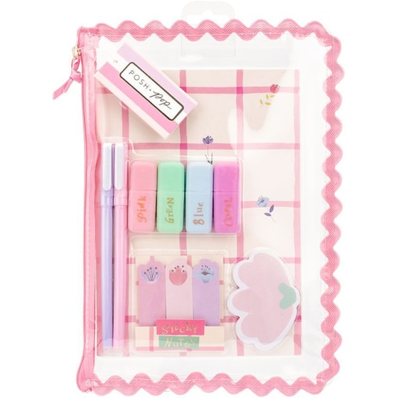 Σημειωματάριο Posh+Pop με Stationery Set image 0